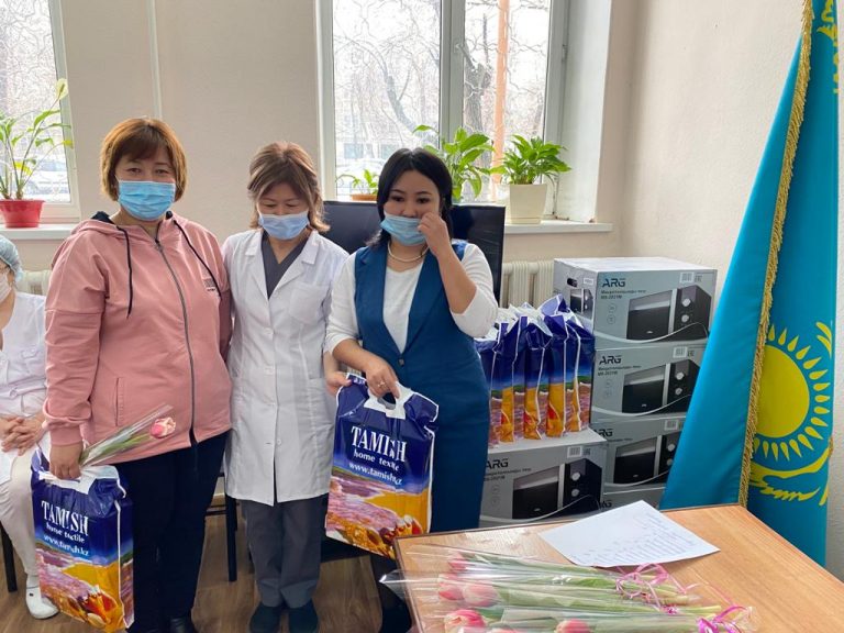 Награждение сотрудников ГЦПП в канун Международного женского дня